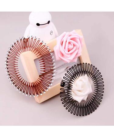 Beaupretty 13Pcs Stretch Hair Comb & Headbands | Flexible Circle Comb Set for Women & Girls - International Shipping Available - Buy Online on GoSupps.com