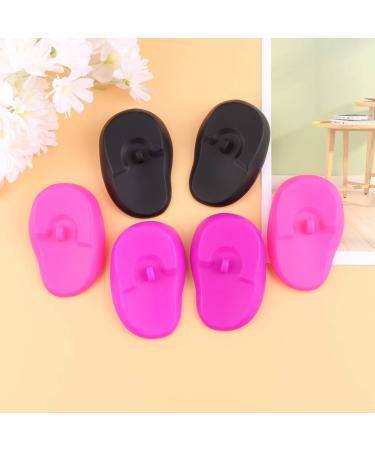 FOMIYES Ear Covers - 3 Pairs Silicone Earmuffs for Hair Dye, Shower, Bathing - Buy Online on GoSupps.com