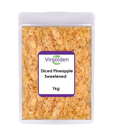 Diced Pineapple Sweetened 1kg by Virgolden