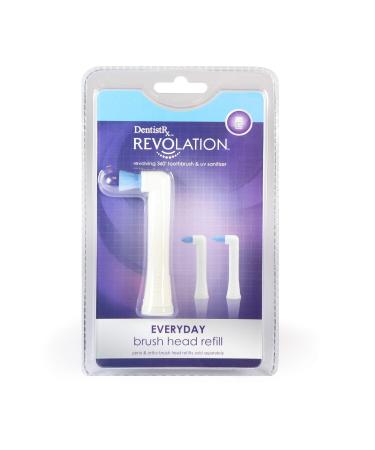 DentistRx Revolation Everyday Brush Head Refill  1 ea - Buy Online on GoSupps.com