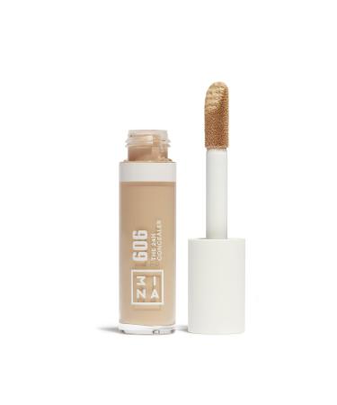 3INA MAKEUP - The 24h Concealer 675 - Dark Brown - Medium to Full Coverage - Long-lasting Formula - Liquid Concealer for Dark Circles and Blemishes - Vegan - Cruelty-Free