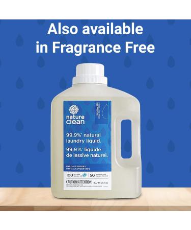 Nature Clean Laundry Liquid Detergent Lemon Verbena Sensitive Skin Tested 3 Liter Lemon Verbenna 3 l (Pack of 1) - Buy Online on GoSupps.com