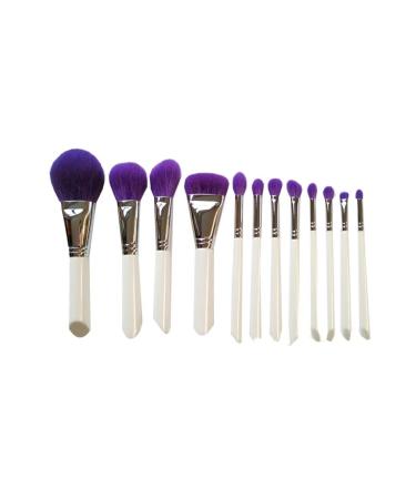 Makeup Brush Set Makeup Brush Set Purple Non-irritating Synthetic Fiber Bristles Foundation Brush