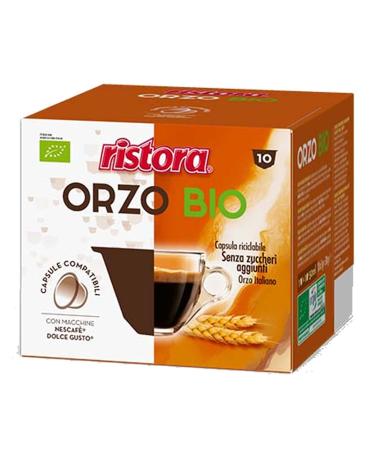 Dolce Gusto Ristora Compatible Capsules Organic Barley Original Pack of 120