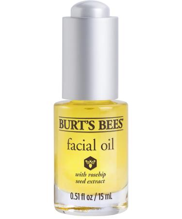 Face Oil, Burt's Bees Hydrating & Anti-Aging Facial Care, 0.05 fl oz Ounce (Packaging May Vary) Complete Nourishment Facial Oil 1 Count
