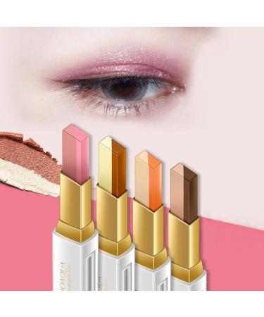 Brrnoo Gradient Eyeshadow Pen - 4 Color Shimmer & Matte Eyeliner Stick (Nude Pink) for Stunning Makeup Looks | International Shipping Available - Buy Online on GoSupps.com