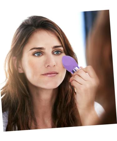 SKISUNO 2 Sets Beauty Pen Concealer Sponge Body Powder Puff Mushroom Foundation Sponge Cleaning Tool Makeup Pen Make-up Puff Pen Sponge Brush Travel Purple Loose Powder Cosmetic - Buy Online on GoSupps.com
