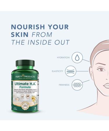 Purity Products MagBlue + Ultimate H.A. - MagBlue (Magnesium Bisglycinate Chelate Buffered + Vitamin D3 + Organic Blueberries + More) - Ultimate H.A. (Collagen Quercetin Hyaluronic Acid + More) - Buy Online on GoSupps.com