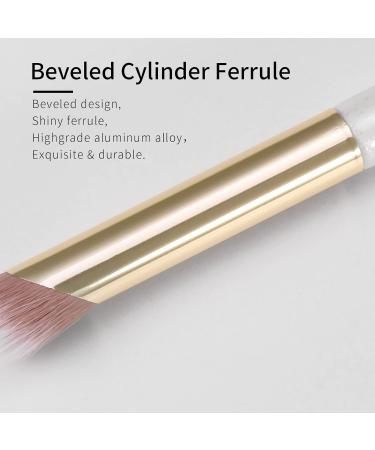 Small Nose Contour Brush & Angled Concealer Brush for Perfect Under Eye Makeup | 161D Eyeshadow Brush - International Shipping Available - Buy Online on GoSupps.com
