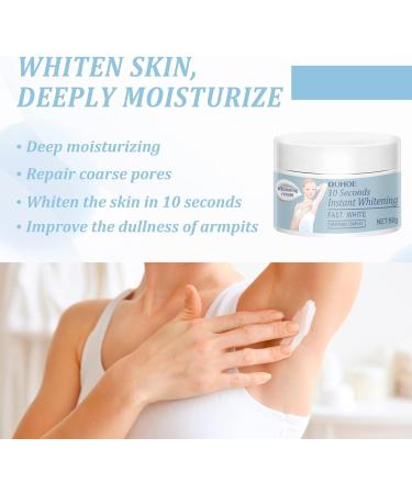 EXQST 10 Seconds Whitening Cream Korea 10 Seconds Whitening Cream 10 Seconds Instant Whitening Cream Brightens & Moisturizes Armpits Neck Knees - Buy Online on GoSupps.com