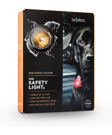 Orbiloc Yellow Safety Light for Dog Collars - Enhance Pet Visibility & Safety | International Shipping Available - Buy Online on GoSupps.com