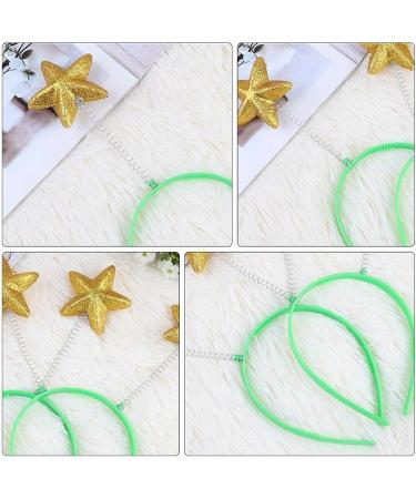 Lurrose 8pcs Martian Head Boppers Alien Antenna Star Headband Novelty Headbands - Yellow - Buy Online on GoSupps.com