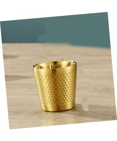 Ipetboom Stainless Steel Shaving Bowl - 7.1x7cm Men's Lather Cup for Cream & Soap - Durable Stylish Shaving Tool - Buy Online on GoSupps.com