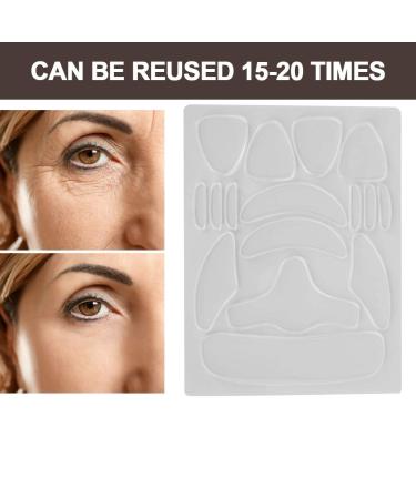 16 Face Anti-Fold Stickers - Invisible Facelift Adhesive Tape for Chin Neck & Face Lift - Buy Online on GoSupps.com