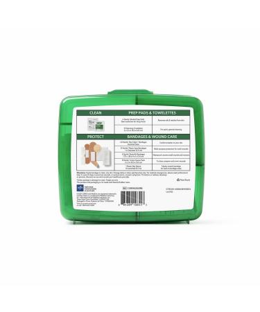 Curad Compact Green First Aid Kit - 75 Items | Emergency Essentials - Buy Online on GoSupps.com