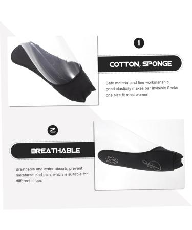 FRCOLOR 2 Pairs Compact Metatarsal Pads Reusable Half Socks Outdoor Metatarsal Pads Comfortable Metatarsal Pads Daily Use Forefoot Pads Female Accessories Foot Supply Strap Cotton Thicken - Buy Online on GoSupps.com