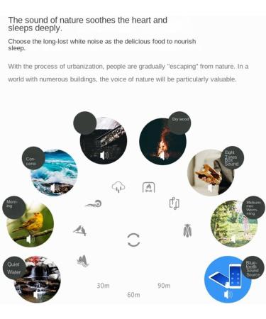 tesrgre 1 PCS to Relieve Stress Sleep Instrument with Sleep Insomnia Sleep Aid Intelligent Sleep Instrument Black&White - Buy Online on GoSupps.com