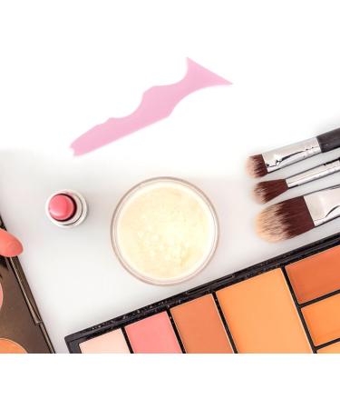 Baluue Eyeliner Stencil Silicone Wing Eyeliner Stencil Reusable Makeup Tool for Eyelash Shield/Lip Line/Eyebrow Shaping Pink - Buy Online on GoSupps.com