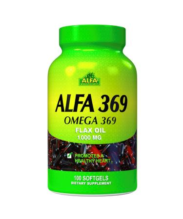 Alfa Vitamins Alfa 3-6-9 1000 Mg Nutrition Supplement, 100 Count
