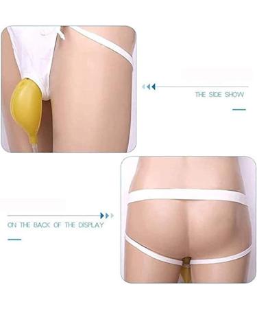 Easy Use Urine Drainage Bag Men's Portable Pee Holder Elastic Waistband Spillproof Incontinence 0121 (Size : 2pcs) - Buy Online on GoSupps.com