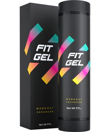 FIT GEL Work Out Enhancer Sweat Gel | Hot Cream Target Tummy Belly, Sweet Scent, Easy Applicator Stick Black Original