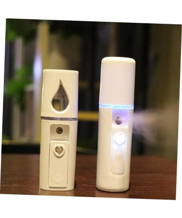 WOONEKY Face Sprayer Nanometer Sprayer Cool Face Mist Steamer Mini Face Humidifier Nano Mist Sprayer White - Buy Online on GoSupps.com