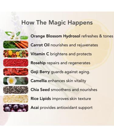 Vitamin C Face Serum - Antioxidant Age-Defying Reduces Texture & Wrinkles Dermatologist Tested USA Made Jojoba & Rosehip Hydrating Serum - Buy Online on GoSupps.com