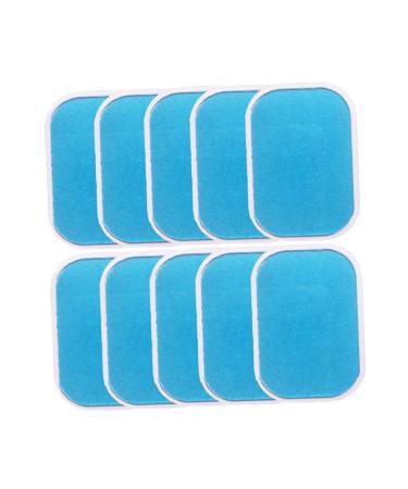 Gatuida 30 pieces of sheet replacement gelpads for abdominal stimulators Gelpads for belly toners Intelligent Fitness stickers Hydrogel stickers fitness equipment