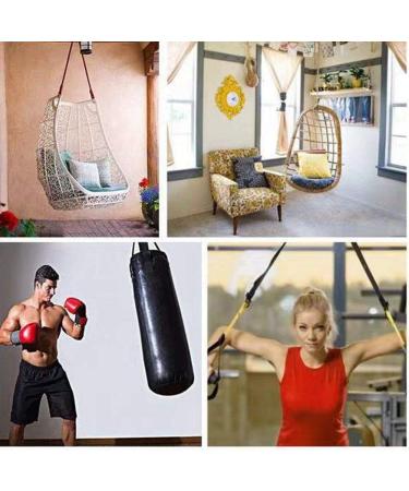 MEICOCO Heavy Bag Hardware Saver Kit  Heavy Bag Spring for Heavy Bag  Punching Bag Hanger Set with Carabiners and Spring for Punching Bags Hammock up to 450lbs - Buy Online on GoSupps.com