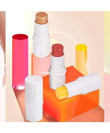 3-in-1 Multi Stick Makeup Set: Lip, Cheek, and Highlighter Stick - Waterproof and Long Lasting Cream Contour, Bronzer, and Face Makeup Stick - Cruelty-Free (Color Set B) - Buy Online on GoSupps.com