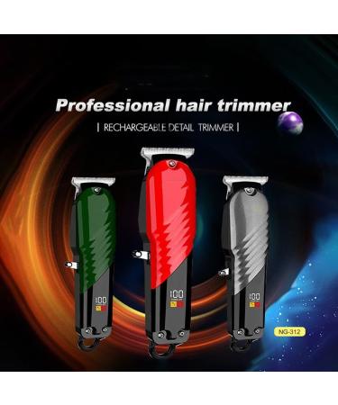 Buy Professional Rechargeable Hair Clippers & T-Wide Blade Trimmers for Men - Gray Electric Hair Clippers - International Shipping Available - Buy Online on GoSupps.com