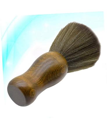 Frcolor Vintage Hair Removal Brush - Wooden Shaving Brush for Salon & Home Use | 15.5x3.2cm - Buy Online on GoSupps.com