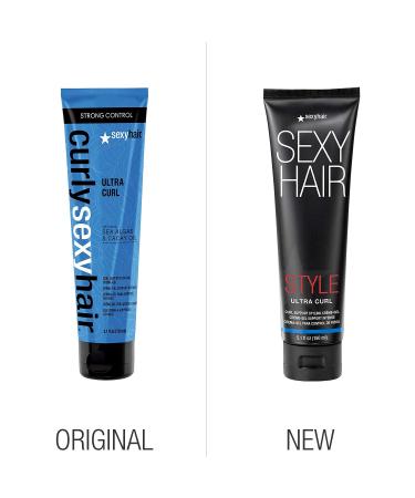 SexyHair Style Ultra Curl Support 5.1 Oz Cr me-Gel | High Control for Defined, Long-Lasting Curls - Buy Online on GoSupps.com