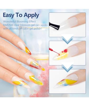 Vishine Blooming Gel 16ml - UV LED Soak Off Nail Art Polish for DIY Flower Watercolor Magic Manicure - Buy Online on GoSupps.com