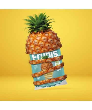 Frubis Tasty Bits Of Crispy Fruit Snacks | 2 x Red Apple | 2 x Green Apple | 2 x Apple and Cinnamon | 2 x Pear | 2 x Mango | 2 x Pineapple - 12 Pack - Buy Online on GoSupps.com