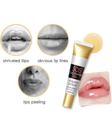 Lip Plumper Gloss Volumizing Lip Serum lip gloss Lip Enhancer and Lip Care Serum moisturizes and reduces wrinkles leaves the lips fuller and moisturizing 5 ml lip mask 12 - Buy Online on GoSupps.com