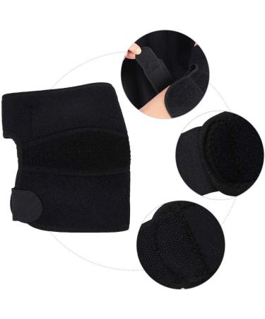 Zer One Fitness Elbow Brace - Compression Support Sleeve for Tennis Elbow | Sports Elbow Support Pad Guard Strap (Black - Buy Online on GoSupps.com