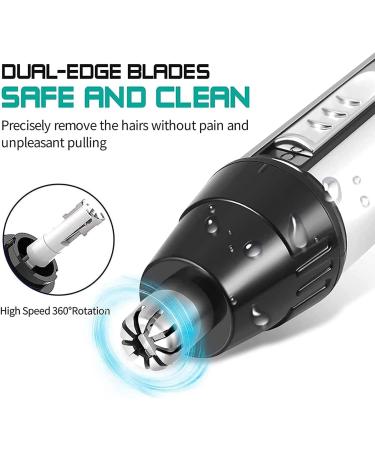Buy 4-in-1 Electric Ear Nose Hair Trimmer for Men & Women - Waterproof USB Rechargeable Facial Hair Remover - Buy Online on GoSupps.com