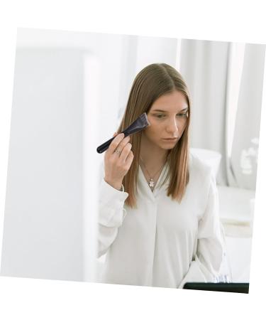 DOITOOL 1 Pc Makeup Brush Foundation Brush for Powder Makeup V-shaped Fixed-point Contouring Brush Bright Black Contouring Brush Black Makeup Bionic Fur The Brush Delicate - Buy Online on GoSupps.com