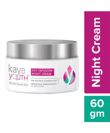 Oxy-Infusion Night Cream - Boost Skin Oxygen & Moisture for Youthful Glow | Dermatologist-Developed | 60 gm - Buy Online on GoSupps.com