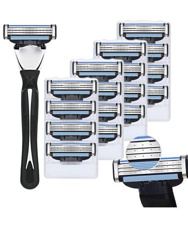 16PCs men razor blades refilling razor blade manual razor blade professional barber beard bears razor blades men razor blade