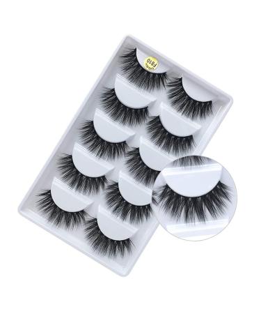3D Mink Lashes Wholesale - Handmade Reusable Luxurious Wispy False Eyelashes - 15 Pairs/3 Pack - F810 - Buy Online on GoSupps.com