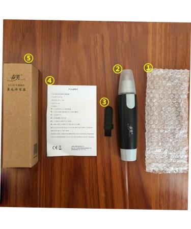 Beaupretty 2Pcs Hair Clipper Nose Hair Trimmer Hair Removal Nose Hair Trimming Cleaning - Buy Online on GoSupps.com