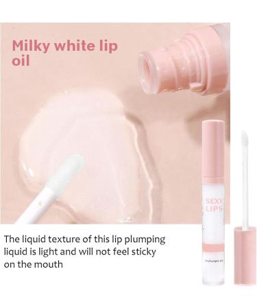 Meimiao Natural Lip Plumper Oil - 5ml Moisturizing Gloss for Fuller Beautiful Lips - Enhancing Lip Treatment - Buy Online on GoSupps.com