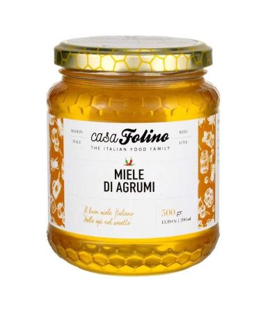 CasaFolino Orange Honey (Zagara) 250g - 100% Made in Italy Natural