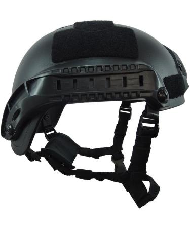 ATAIRSOFT PJ Type Tactical Airsoft Paintball MICH 2001 Helmet - Black - Buy Online on GoSupps.com