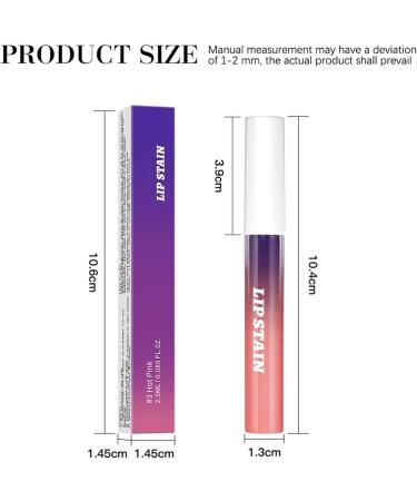 Peel Off Lip Liner Stain 3PCS Lip Gloss Peel Off Lip Stain Lip Tint Set Peelable Matte Lip Gloss Highly Pigmented Long Lasting Lipstick Long Lasting Peel Off Matte Lip Gloss - Buy Online on GoSupps.com