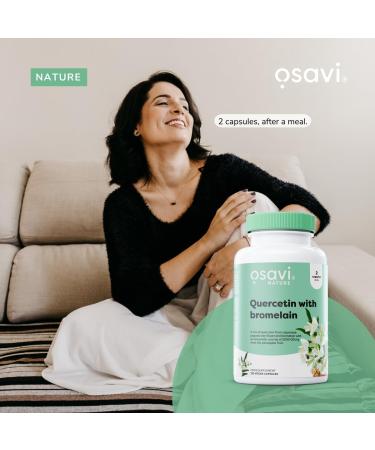 Osavi Quercetin with Bromelain 120 vegan caps - Buy Online on GoSupps.com