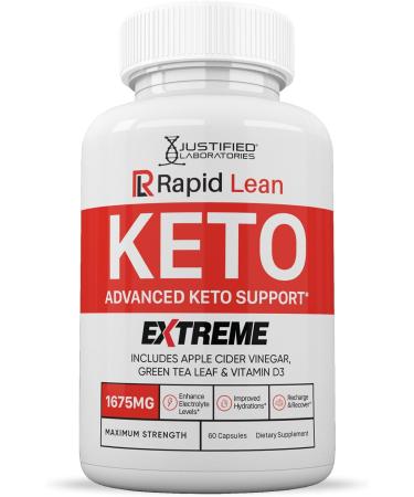 (3 Pack) Rapid Lean Keto ACV Extreme Pills 1675MG Keto Support Blend Capsule Alternative to Keto ACV Gummies Formulated Apple Cider Vinegar Extra Virgin Olive Oil Powder Green Tea Leaf 180 Capsules - Buy Online on GoSupps.com
