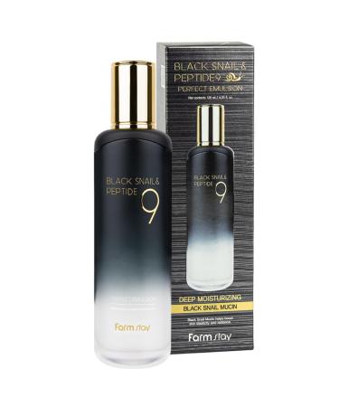 FARMSTAY Black Snail Peptide9 Perfect Emulsion 120ml_Korean Skin Care K Beauty